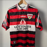 VfB Stuttgart 1997/98 Heimtrikot – Göttinger Gruppe – Adidas – S