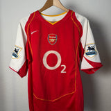 Arsenal 2004/05 Heimtrikot – Henry #14 – Nike – L – Premier League Patches