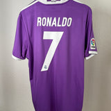 Real Madrid 2016/17 Auswärtstrikot – Cristiano Ronaldo #7 L