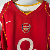 Arsenal 2004/05 Heimtrikot – Henry #14 – Nike – L – Premier League Patches