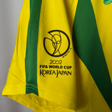 Brasilien 2002 Heimtrikot – Ronaldinho – Größe M