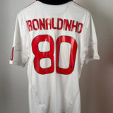 AC Milan 2009/10 Auswärtstrikot – Ronaldinho #80 M