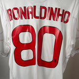 AC Milan 2009/10 Auswärtstrikot – Ronaldinho #80 M