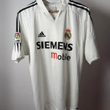 ⚪ Real Madrid 2004/05 Heimtrikot – Ronaldo #9 – Adidas (L)
