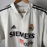 ⚪ Real Madrid 2004/05 Heimtrikot – Ronaldo #9 – Adidas (L)