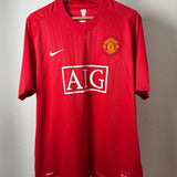Manchester United 2007/08 Heimtrikot – Cristiano Ronaldo #7 – XL