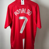 Manchester United 2007/08 Heimtrikot – Cristiano Ronaldo #7 – XL