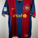 FC Barcelona 2007/08 Ronaldinho Vintage Jubiläum Heimtrikot (M)