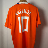 🟠 Niederlande 2008 Heimtrikot – Sneijder #10 – Nike – Größe L