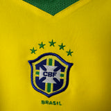 🇧🇷 Brasilien 2004 Heimtrikot – Ronaldinho #10 – Größe XL