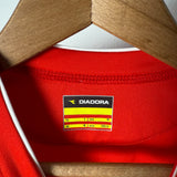 🔴 Hannover 96 2007 Heimtrikot – Diadora – Größe L