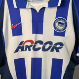 Hertha BSC 2002/03 Heimtrikot – Arcor – S