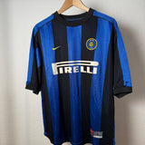 🔵⚫ Inter Mailand 1999/2000 Heimtrikot – Roberto Baggio #10 – L