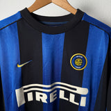 🔵⚫ Inter Mailand 1999/2000 Heimtrikot – Roberto Baggio #10 – L