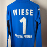 1. FC Kaiserslautern 2004/05 Torwarttrikot Langarm – Wiese #1 – M