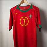 Portugal 2004 Figo Heimtrikot – M