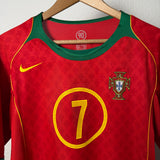 Portugal 2004 Figo Heimtrikot – M