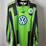 VfL Wolfsburg 1998/99 Heimtrikot Langarm – L