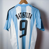 Argentinien 2002 Heimtrikot – Batistuta #9 (M)