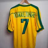 Brasilien Brazil 1998 Heimtrikot (M) Ronaldinho