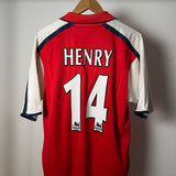 Arsenal 1999/2000 Heimtrikot – Henry – DREAMCAST – M