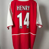 Arsenal 2002/03 Heimtrikot – Henry #14 – XL