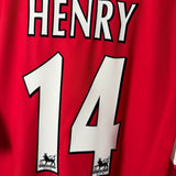 Arsenal 2002/03 Heimtrikot – Henry #14 – XL