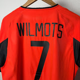 🔴 Belgien 2002 Heimtrikot – Wilmots #7 – Nike – Größe M
