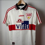 🔴 VfB Stuttgart 1996/97 Heimtrikot – Adidas – Größe S (ca. 176 cm)