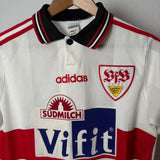 🔴 VfB Stuttgart 1996/97 Heimtrikot – Adidas – Größe S (ca. 176 cm)