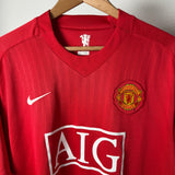 Manchester United 2007/08 Heimtrikot – Ronaldo #7 – Größe 2XL