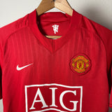 Manchester United 2007/08 Heimtrikot – Nike  – Cristiano Ronaldo #7 - M