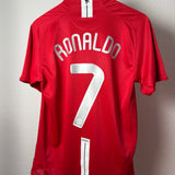 Manchester United 2007/08 Heimtrikot – Nike  – Cristiano Ronaldo #7 - M