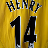 🔴 Arsenal 2005/06 Auswärtstrikot – Henry #14 – Nike – Größe M – Highbury Season