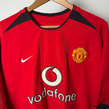 🔴 Manchester United 2003/04 Heimtrikot – van Nistelrooy #10 – Nike – Größe XL