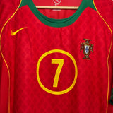 Portugal 2004 Heimtrikot – Figo #7 (XL)