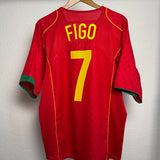 Portugal 2004 Heimtrikot – Figo #7 (XL)