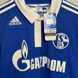 🔵⚪ FC Schalke 04 2010/11 Heimtrikot – Raúl #7 – Adidas (S) – Neu mit Etikett