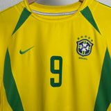 Brasilien 2002 Heimtrikot – Ronaldo #9 (L)