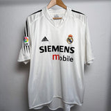 ⚪ Real Madrid 2004/05 Heimtrikot – Ronaldo #9 – Adidas (L)