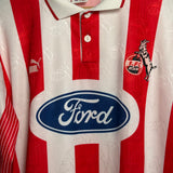 🔴⚪ 1. FC Köln 1995/96 Heimtrikot – Puma (XL)