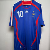 🇫🇷 Frankreich 2006 Heimtrikot – Zinedine Zidane #10 – Adidas (XL)