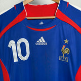 🇫🇷 Frankreich 2006 Heimtrikot – Zinedine Zidane #10 – Adidas (XL)