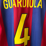 FC Barcelona 1998 Trikot – Guardiola – Nike – Vintage