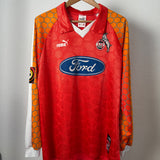 1. FC Köln 1997/98 Heimtrikot – Azizi #17 – Matchworn – XL