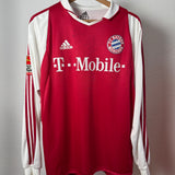 Bayern München 2003/04 Heimtrikot Langarm – Zé Roberto #11 – Matchworn – L