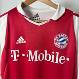 Bayern München 2003/04 Heimtrikot Langarm – Zé Roberto #11 – Matchworn – L