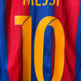 Long-sleeve! FC Barcelona 2016 Home Jersey – Messi – Nike