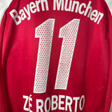Bayern München 2003/04 Heimtrikot Langarm – Zé Roberto #11 – Matchworn – L