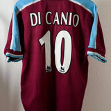 West Ham United 1999/2000 Trikot – Dr. Martens – Di Canio – Fila – Vintage